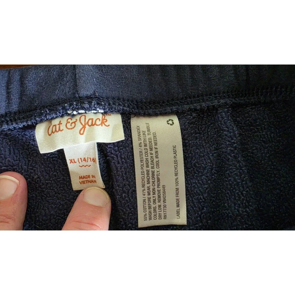 Cat & Jack Girl's Blue Sweatpants Size XL (14/16)